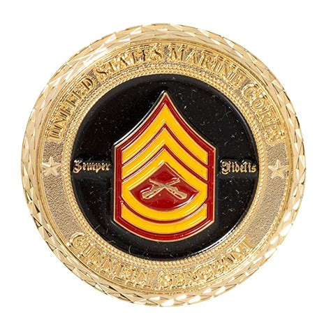 Buy United States Marine Corps Usmc Gunnery Sergeant Rank Challenge