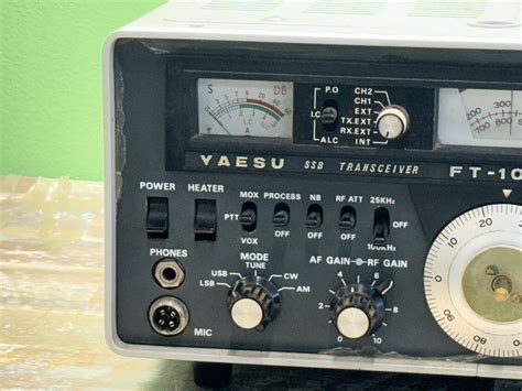 Yaesu Ft 101ee Ham Radio Transceiver Ebay
