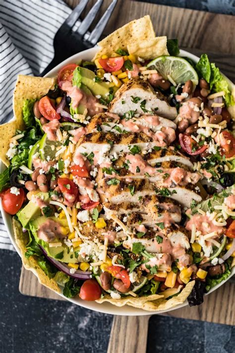 Cashew chicken with water chestnuts and broccoliwomens weekly food. Chicken Taco Salad Recipe - Easy Chicken Recipes | Recipe ...