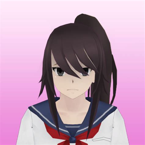 Image Ayani Aishi Portrait Chalkpaipng Yandere Simulator Fanon