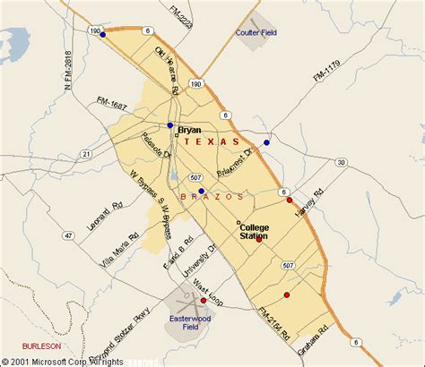 Bryan College Station Zip Code Map Map