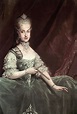 1760-70. Maria Carolina of Austria (1752-1814) detail Martin van ...