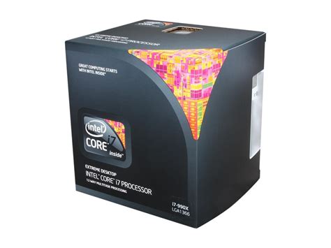 Intel Core I7 990x Extreme Edition Core I7 Extreme Edition Gulftown 6