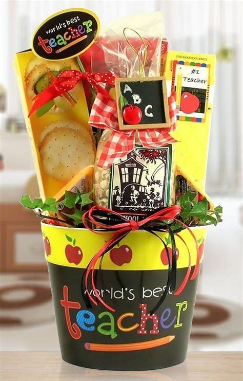 Cookies And Cheese For The Best Teacher T Basket Teacher T