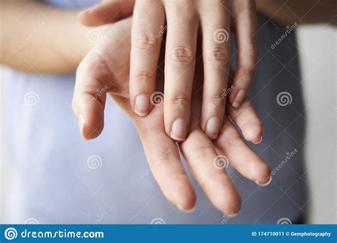 Rubbing Hands Together Stock Image Image Of Close Cleaning 174710011