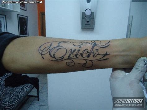 Tatuajes Y Dise Os Del Nombre Erick Zonatattoos