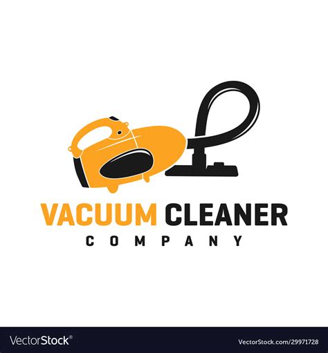 Home Cleanliness Vacuum Logo Royalty Free Vector Image