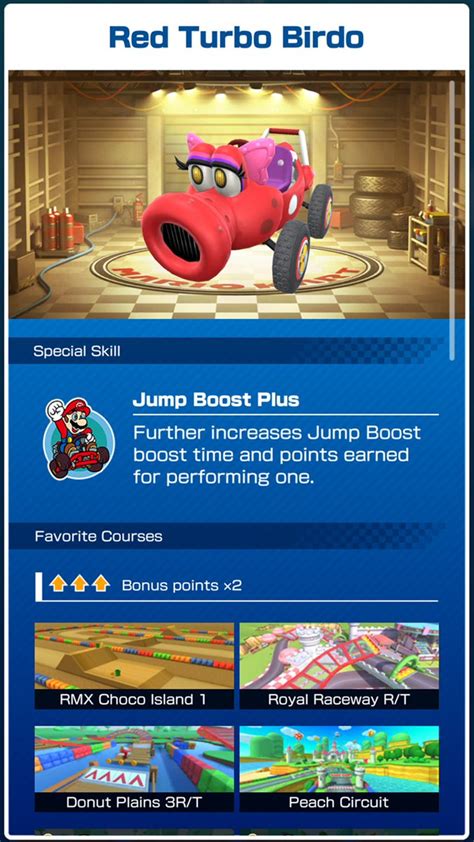 Mario Kart Tour On Twitter The New Color Coordinated Birdo Red And New Red Turbo Birdo Kart