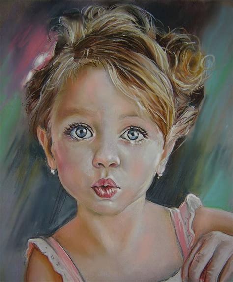 Portrait With Dry Pastels From Your Photos Etsy