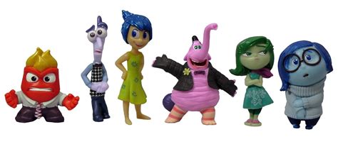 Disneypixar Inside Out 6 Piece Figure Set Disgust Fear Sadness