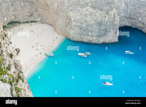 Shipwreck Bay Navagio Zakynthos Griechenland Shipwreck Bay