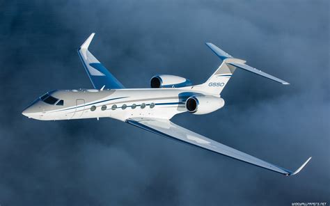 Gulfstream G550 Private Jets Desktop Wallpapers 4k Ultra Hd