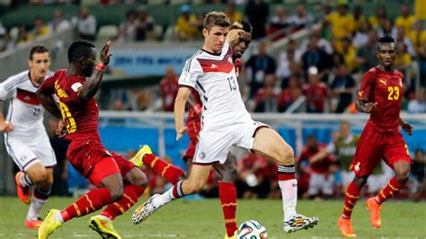 Miroslav Klose Equals World Cup Scoring Record In Germanys 2 2 Draw With Ghana In Group G Match