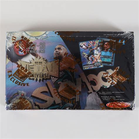 1997 98 Skybox Fleer Metal Universe Basketball Cards Series 1 Hobby Box Factory Sealed