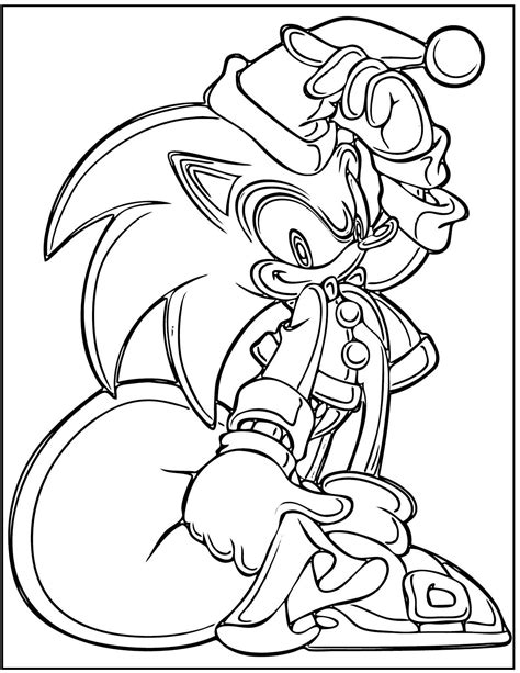 Sonic Werehog Colouring Pages Iremiss