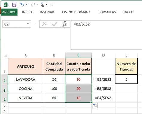 Cómo Dividir En Excel Cosmo Del Como
