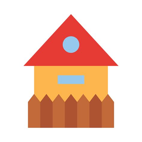 Farmhouse Vector Flat Icon For Personal And Commercial Use 35882492