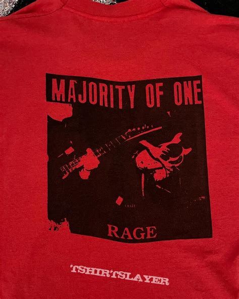 Majority Of One Ragedoghouse Records Tshirtslayer Tshirt And