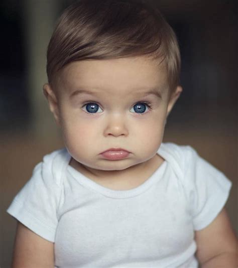 Pin By Mic Azim On Cute Baby With A Style Baby Boy Hairstyles Baby