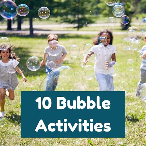 10 Fun Bubble Activities For Kids