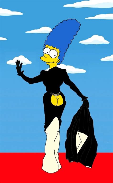 Marge In Mugler Marge Simpson Models The Most Iconic Fashion Poses Of