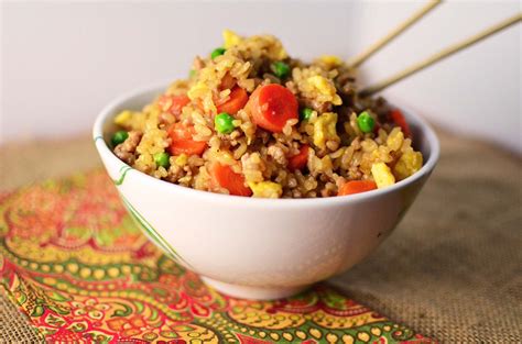 Quick Pork Fried Rice Simple Sweet And Savory