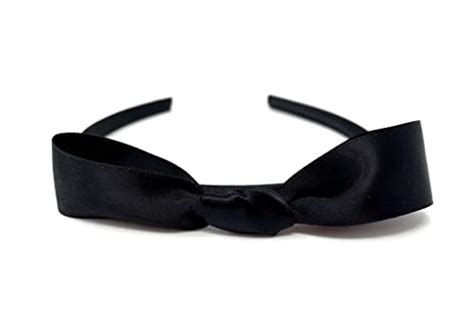 Black Bow Headband Black Knot Bow Hairband World Book Day Dress Up