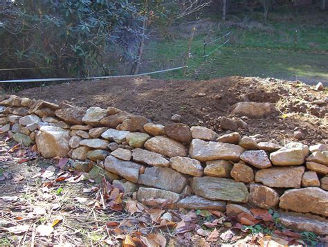 The Inky Spinnery Dry Stacked Stone Wall