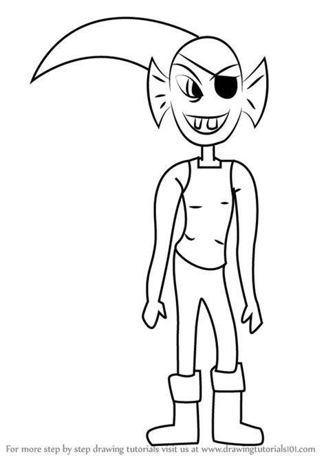 Undyne Undertale Coloring Page Undyne Xcolorings Personaggio Undernet