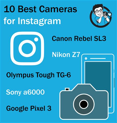Best Cameras For Instagram 10 Top Picks In 2021
