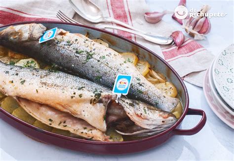No es otro que un clásico de la cocina española: Lubina al horno - Recetas de rechupete - Recetas de cocina ...