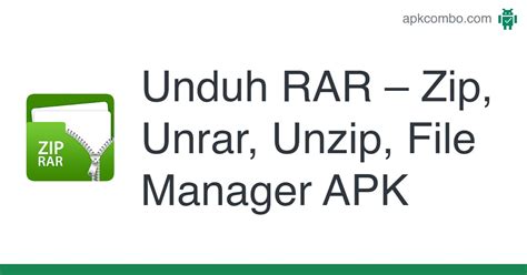 Unduh Rar Zip Unrar Unzip File Manager Apk Versi Terbaru