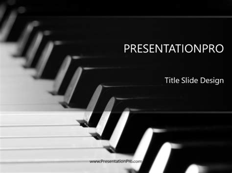 Free Piano Powerpoint Template Printable Templates