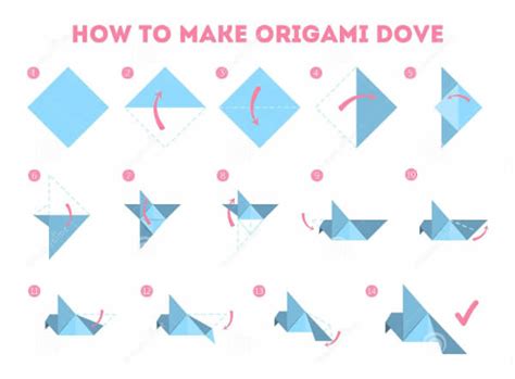 How To Make An Origami Dove With Kids Kids Art And Craft