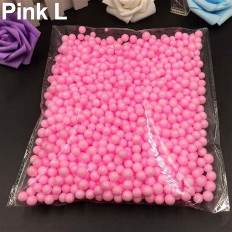 Essen Polystyrene Styrofoam T Box Filler Foam Diy Mini Beads Multicolor Balls Decor Walmartca