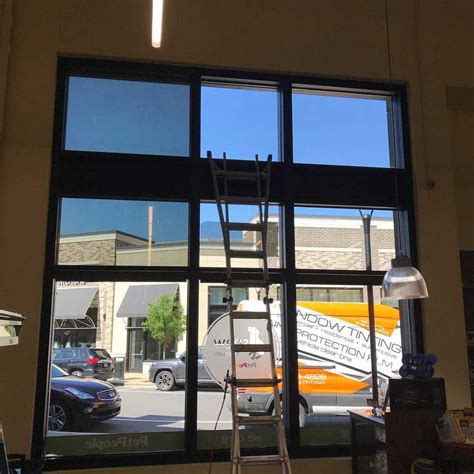 Commercial Building Window Tint Fusion 10 Tnt Auto Glass And Window