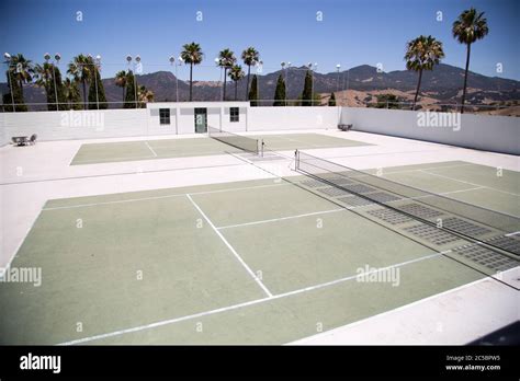 Hearst Tennis Courts Hi Res Stock Photography And Images Alamy