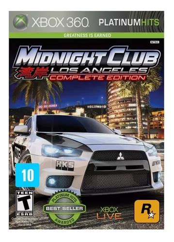 Midnight Club Los Angeles Complete Edition Rockstar Games Xbox 360