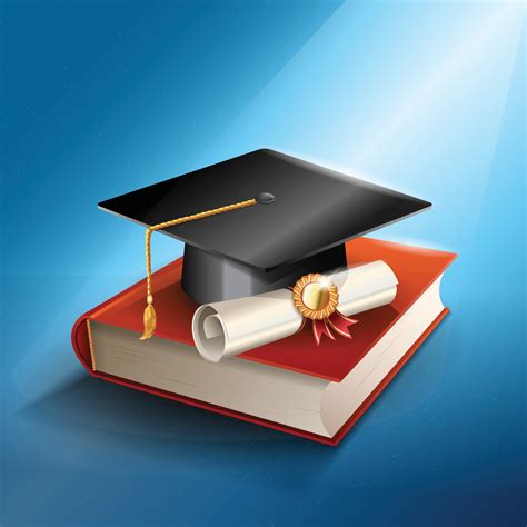 Rolled Diploma And Cap