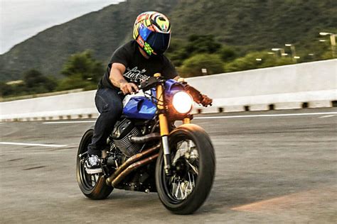 LUCKY PUNK A Moto Guzzi V7 Racer From Lucky Customs Pipeburn