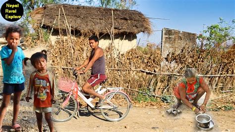 Traditional Life Of Rural People Life In Village Nepal Rural Life