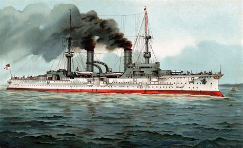 Crucero Fürst Bismarck 1900 Maritime Painting Maritime Art Yacht