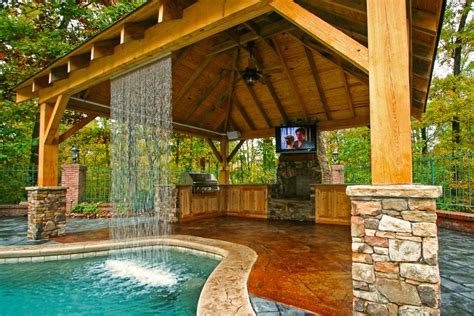 Backyard Oasis Your Custom Built Swimming Pool And Outdoor Living Space