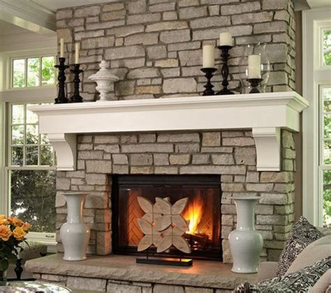 It is common for modern people to have metallic and stylish design because it enhances its appearance. Stone Fireplace Mantels And Why They Are Suitable In Any ...