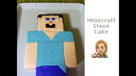 Minecraft Steve Cake Minecraft Cake Youtube