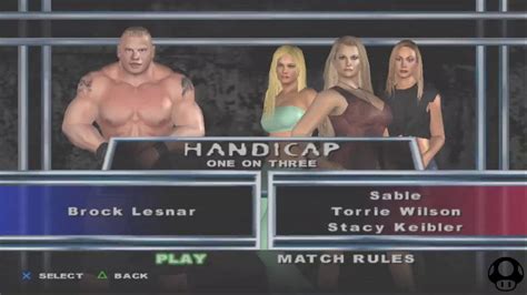 Here Comes The Pain Brock Lesnar Vs Sable Torrie Wilson Stacy Kleiber