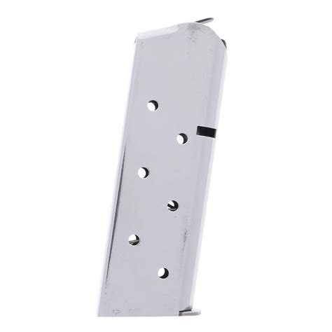 Colt 1911 45 Acp 7 Round Full Size Stainless Steel Magazine Sp572491