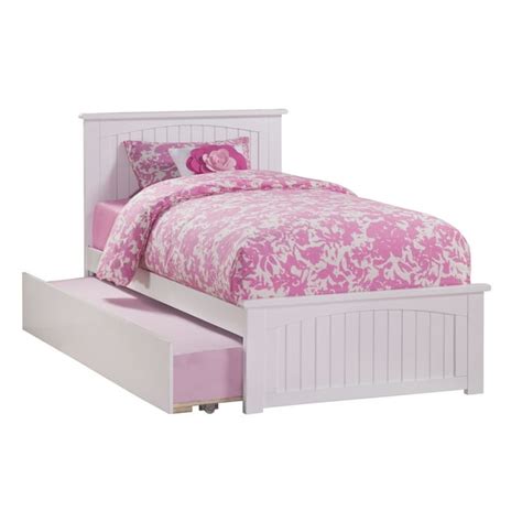 Afi Nantucket Full Platform Bed With Matching Footboard And Turbo