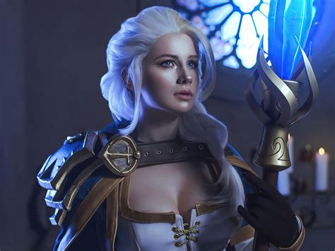 1920x1440 jaina proudmoore from the world of warcraft cosplay 4k 1920x1440 resolution hd 4k