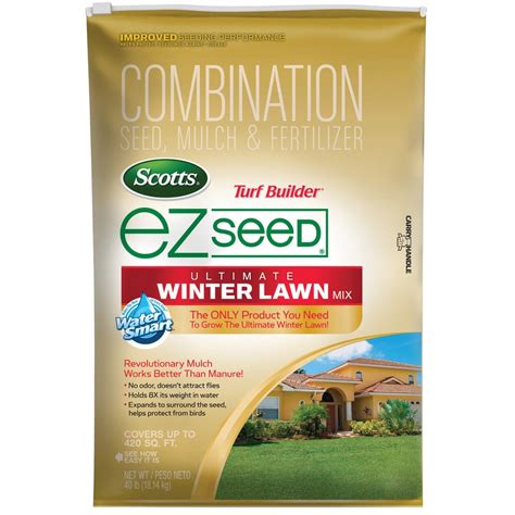 Scotts 40 Lbs Turf Builder Ez Seed Ryegrass Lawn Repair Mix At